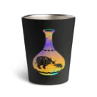 Nature Art GalleryのNature Art Gallery　インドサイ　　 Thermo Tumbler