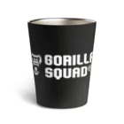 GORILLA SQUAD 公式ノベルティショップのGORILLA SQUAD ロゴ白 열 텀블러