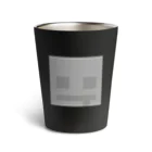 ぽつねん。のあのときのぽつねんの線（白） Thermo Tumbler