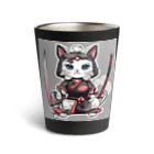 michael−skショップの猫侍 Thermo Tumbler