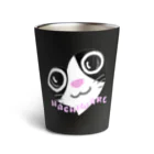 黒猫たんとちゃんのハチワレ Thermo Tumbler