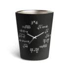 オノマトピアの数学時計（理系デザイン） Thermo Tumbler