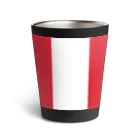 お絵かき屋さんのペルーの国旗 Thermo Tumbler