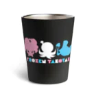 Scream♂ゲームCHショップのFrozen Takoyaki Logo Thermo Tumbler