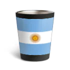 お絵かき屋さんのアルゼンチンの国旗 Thermo Tumbler
