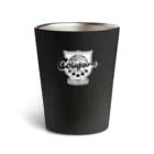 日立ハイテク クーガーズ🏀公式ショップのチームエンブレム　サーモタンブラー（黒） Thermo Tumbler