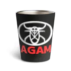 くいなの母のTAGAME (white) Thermo Tumbler