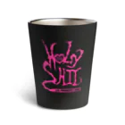 HOLYSHIT STUFFのHOLYSHIT PINK LOGO サーモタンブラー