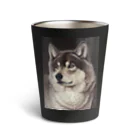 アラスカ野生動物画家きむらけいのBRIGHT Thermo Tumbler