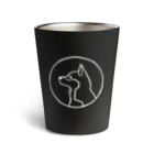 aya1の柴犬〈白線･円〉 Thermo Tumbler