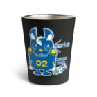 イラスト MONYAAT のCT124 モコモコラビット２号*ggrks Thermo Tumbler