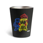 TOMMY★☆ZAWA　ILLUSTRATIONの「たすけあい。三兄弟。」 Thermo Tumbler