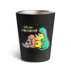 サメとメンダコ[namelessmm2]のサメとメンダコと恐竜(その2) Thermo Tumbler