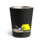 【ドット絵】ネコブレ商店のオフィスペンギン キャンプ編 Thermo Tumbler