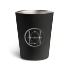 LuNartのLuNa LOGO White Thermo Tumbler