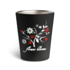 MegSan's free design🌷の花咲く Thermo Tumbler