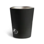 もけけ工房 SUZURI店のカンフーキャットのサーモ Thermo Tumbler