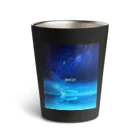 【ホラー専門店】ジルショップの幻想的な星空(縦Ver.) Thermo Tumbler