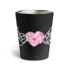 ROBOT×GIRLのMetallicHEART Thermo Tumbler