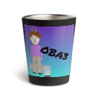 こまとごまの孫のトナカイOBA3(おばさん) Thermo Tumbler