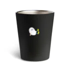 CHIMNEY雑貨店のおすわり二頭身おばけ Thermo Tumbler