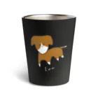 しの田サバニレの笑顔がデフォルトのInu-色濃大- Thermo Tumbler