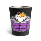  ふじねこ屋のシックスベースパンねこ Thermo Tumbler