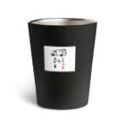 しましまとメガネのしまめがキャンピングカーバージョン Thermo Tumbler