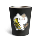  ふじねこ屋のユーフォニアムねこ（金） Thermo Tumbler