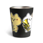  ふじねこ屋のユーフォニアム吹きのねこたち Thermo Tumbler