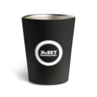 shop 135°Kの135°K(Kcycle5.3.1)ブラックタンブラー Thermo Tumbler