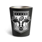 5thdownチャレンジ【NFLアメフト】の5thdownチャレンジロゴ Thermo Tumbler