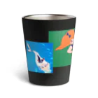 こつめちゃんのおみせのことばあそびがーるず Thermo Tumbler