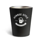 飲兵衛Styleの飲兵衛style ビールロゴ「とりあえず生」 Thermo Tumbler