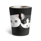 みきぞーん｜保護猫 ミッキー画伯と肉球とおともだちのMei&Kanta Thermo Tumbler