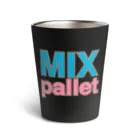 Mix pallet りょうのMIX pallet 水色×ピンク サーモタンブラー