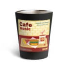 Teal Blue CoffeeのCafe music - CARDINAL RED BURGER - Thermo Tumbler