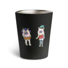 お味噌ちゃん👺LINEスタンプものねこビシャス&にゃんしー Thermo Tumbler