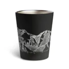 まつのき商店の槍穂高連峰　白ペン Thermo Tumbler