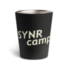 さよならキャンプ 公式ショップのSYNRcamp Blackout Edition サーモタンブラー