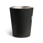 SUIMINグッズのお店のソーダアイスを意気揚々と運ぶねこ Thermo Tumbler