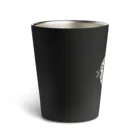 KIKITEKI_LABORATORYの魔法陣×六芒星×目玉 white Thermo Tumbler