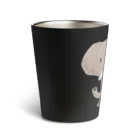 LalaHangeulのアフリカゾウさん Thermo Tumbler