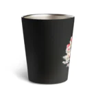 Stellaの水彩画タッチの幸せな音色を奏でるクリスマスベル Thermo Tumbler