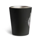 ご当地妖怪雑貨屋 鶴屋もののけ堂 SUZURI店の山猫ちゃん Thermo Tumbler