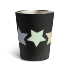 つきしょっぷのくすみカラーの星 Thermo Tumbler