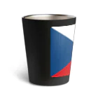 お絵かき屋さんのチェコの国旗 Thermo Tumbler