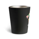 kazu_gの癒しの宅配!ユーカリバイク便!（濃色用） Thermo Tumbler