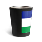 お絵かき屋さんのレソトの国旗 Thermo Tumbler