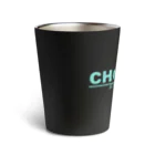 DRUNK SHREDDERのCHOVERIG teal Thermo Tumbler